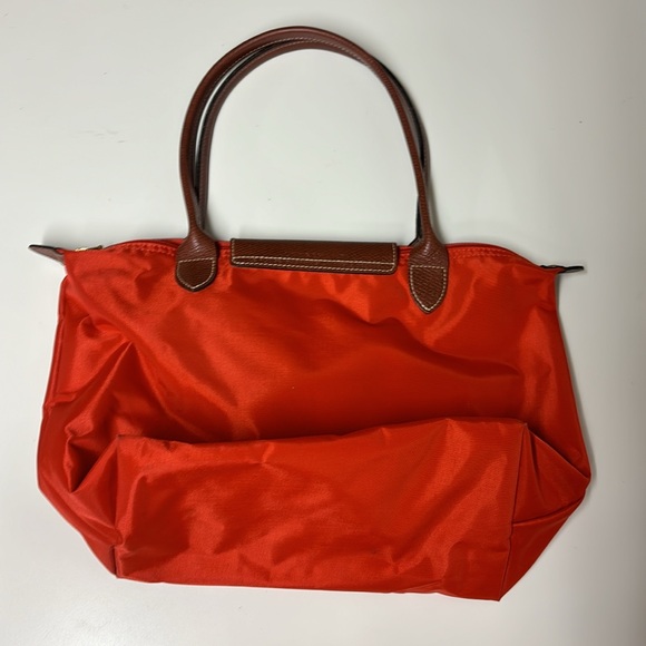 Longchamp Le Pliage tote in orange - Picture 2 of 6